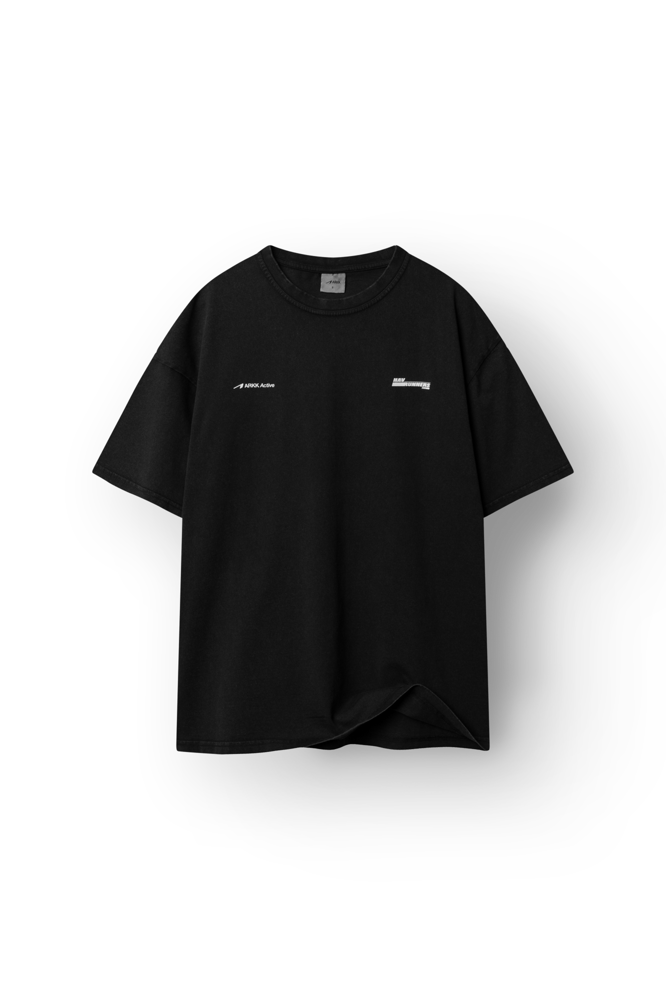 ARKK Apparel HAV Runner Boxy Tee | Black T-Shirt